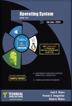 Operating System For T.Y. MSBTE(I SCHEME) (V COMP/IT-22516)