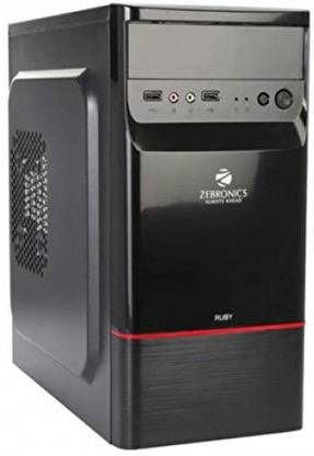 ZEBRONICS cpu+case computer cpu cabinet_aa18 Full Tower Cabinet