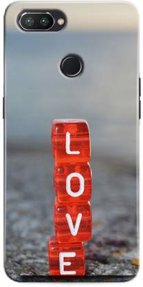 INTELLIZE Back Cover for Realme 2 Pro/RMX1801 love,Printed