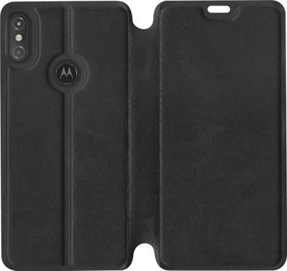 SBMS Flip Cover for Motorola P30 Flip Cover (Black)