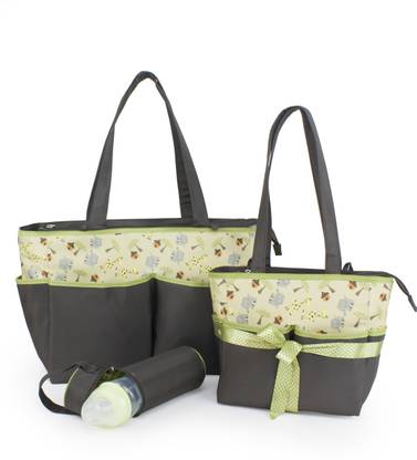 Colorland Multi Function 5 Piece Diaper Bag Set Smart & Daily Changing Bag Tote Diaper Bag