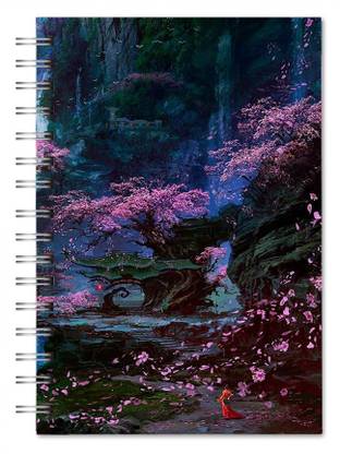 Family store Spriral pad Regular Notebook Single Ruler 500 Pages