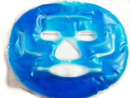 Skylight Flexible Non Toxic Hot Cold Compress for Acne, Best Spa Wrap for Swollen Face, Puffy Eyes, Relaxation, Stress Relief Face Mask  Face Shaping Mask