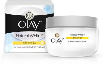 OLAY NATURAL WHITE DAY SPF 24 FAIRNESS CREAM