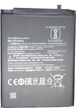 FULL CELL Mobile Battery For  Xiaomi Redmi Note 7 / Note 7 Pro / Note 7S / BN4A