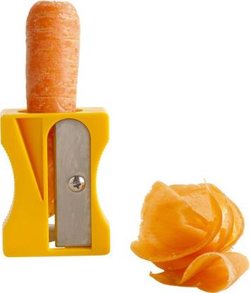 Connectwide Carrot Sharpener Peeler Kitchen Gadget Tool Vegetable Fruit Curl Slicer, Straight Peeler