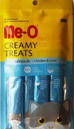 Me-O creamy treat Chicken, Liver Cat Treat