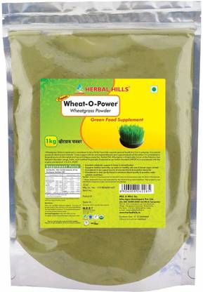 Herbal Hills Wheatgrass 1 kg Powder Value Pack
