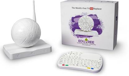 CEREBROZ EDUTREE Class 9 - World's First Educational Device Replacing Live TV Ads with Educational Videos (CBSE / NCERT), ARM cortex A53 Quad core, 1 GB Graphics Card, 2 DDR4, 16 GB eMMC Mini PC