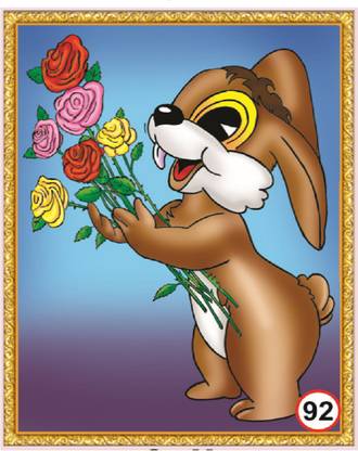 vahvaa Ready to Paint Reverse Glass Painting Box Kit Design No 92