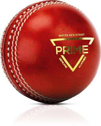 Adrenex by Flipkart Prime 2 Panel Red Cricket Leather Ball