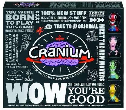 Hasbro Cranium WOW Board Game Strategy & War Board Game