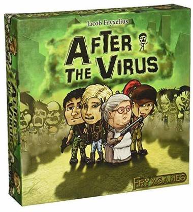 Fryx After The Virus Strategy Board Game Party & Fun Board Game
