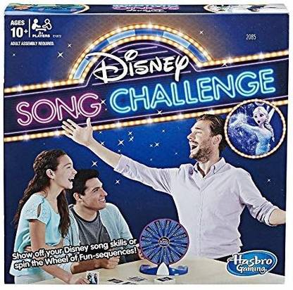 Hasbro Disney Song Challenge Board Game Party & Fun Board Game