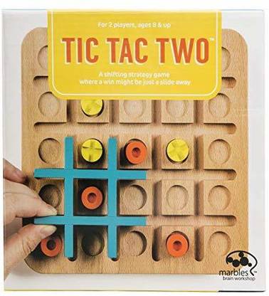 SPIN MASTER Tic Tac Two Game Party & Fun Board Game