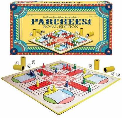 Winning Moves Games Parcheesi Royal Edition Party & Fun Board Game