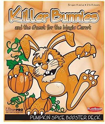 Ultra Pro Killer Bunnies Quest Pumpkin Spice Booster Game Party & Fun Board Game