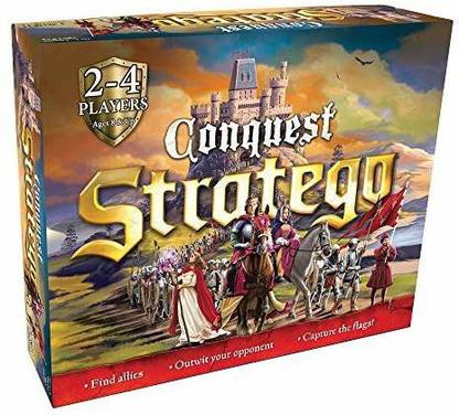 PlayMonster Stratego Conquest Strategy & War Board Game
