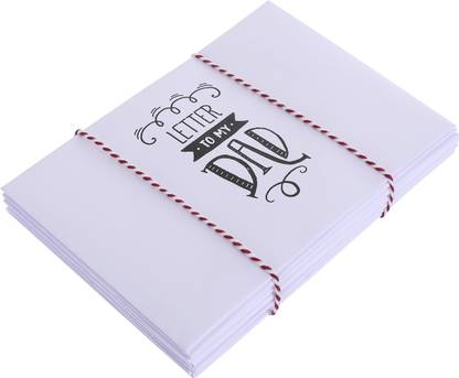 Oye Happy Oye Happy Father's Day Letters to Dad- Set of 7 Greeting Card