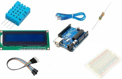 Electrobot DIY Project Kit with DHT11 Humidity and Temperature Sensor Educational Electronic Hobby Kit