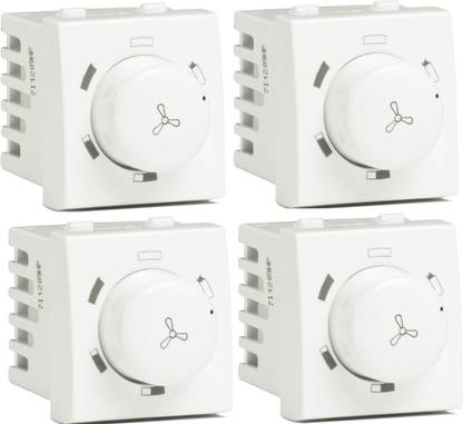 HAVELLS 5 STEP FAN REGULATOR HIGH SPEED (Pack of 4) Step-Type Button Regulator