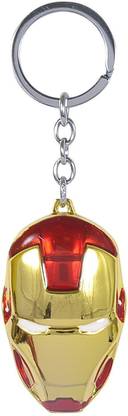 Duston Avengers End Game Iron man Mark 85 Suit Face Key Chain
