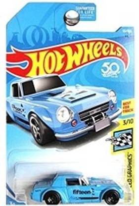 HOT WHEELS 2018 50th Anniversary HW Speed Graphics 2000 55/365, Light Blue