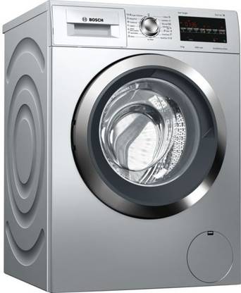 BOSCH 8 kg 1400RPM Fully Automatic Front Load Washing Machine Silver