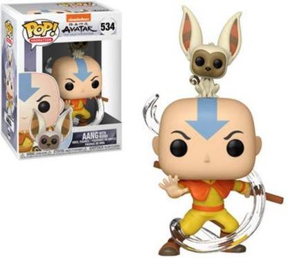 Funko Animation Avatar Aang with Momo