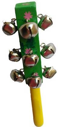Tovick Wooden Single Gejje Rattle Rattle