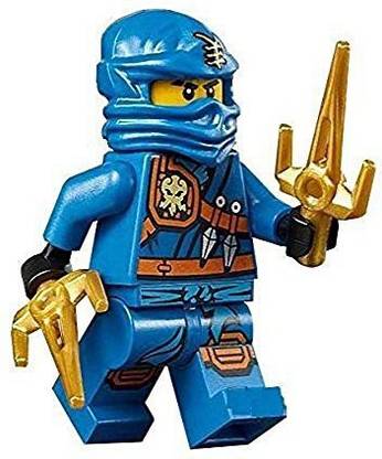 LEGO Ninjago Minifigure - Jay Zukin Robe Jungle Blue Ninja