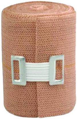 TYNOR Elastic Compression Bandage Non Adhesive 8Cm*4M(Pack Of 10) Crepe Bandage