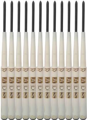 ads perfect black waterproof eyeliner pack of 12 2.5 g