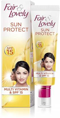 Fair & Lovely Sun Protect Multi Vitamin & SPF 15 Fairness Cream