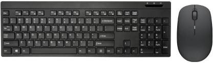 XBOLT 2.4GHz Ultra Slim Mouse with Wireless Desktop Keyboard