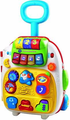 Jack Royal Roll & Learn Activity Suitcase Multifunction Learning Trolley