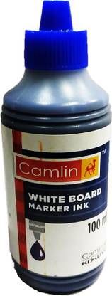 Camlin White Board Marker Ink blue Pack of 1 100 ml Marker Refill