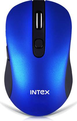 Intex M250 Wireless Mouse Wireless Ambidextrous Optical Mouse