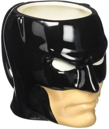 AweStuffs Batman Face DC Comics 3D Ceramic Tea Coffee Ceramic Coffee Mug