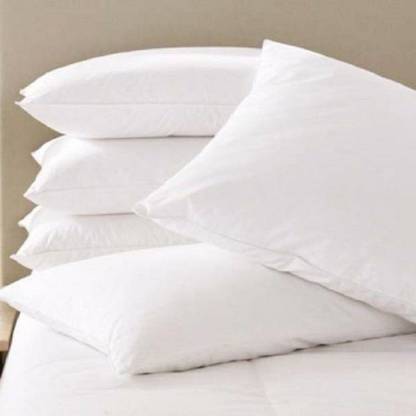 Changers Polyester Fibre Solid Sleeping Pillow Pack of 5
