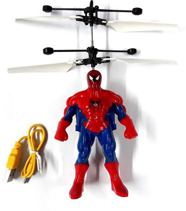Spider man helicopter toy clearance