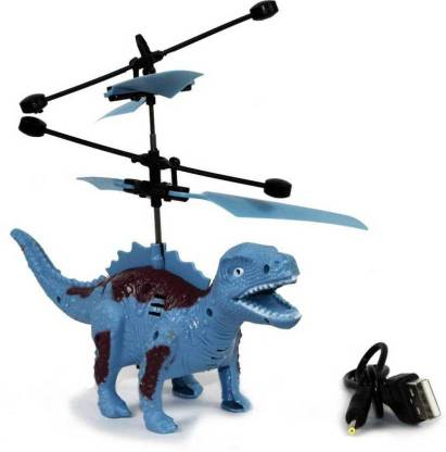 Anvi Hand Controlled Rechargeable Flying Dinosaur Flyer for Kids (Multi color)