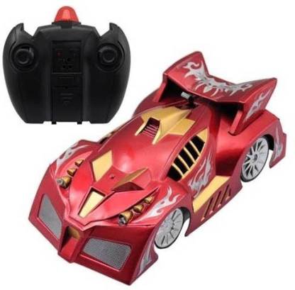 august RC WALL CLIMER MULTIFUNCTIONAL CAR (Red)