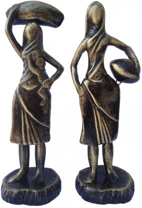 KrishClay Abstract Sculpture Model Statue Showpiece Decorative Showpiece  -  20 cm