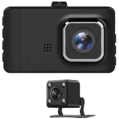 Novatek Full HD Car DashCam DVR Recorder Dual Lens Cameras Reverse Assist Camera System