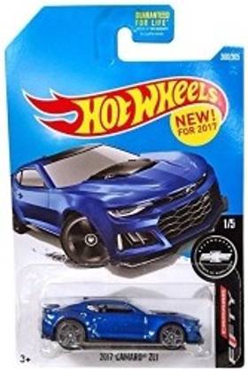 HOT WHEELS 2017 Camaro Fifty 2017 Camaro ZL1 360/365, Blue