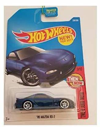 HOT WHEELS 2017 Then and Now '95 Mazda RX-7 336/365 Blue