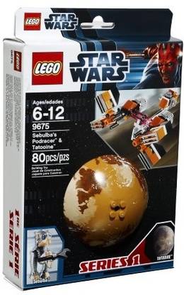 LEGO 9675 Star Wars Sebulba?s Podracer & Tatooine