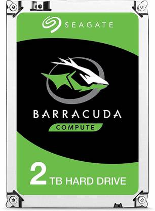 Seagate Barracuda 2 TB Desktop Silver IDE Internal Hard Disk Drive (HDD) (ST2000DM006)