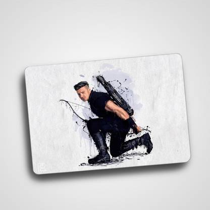 Fandom Realm Hawkeye by Mayank Kumar Vinyl Skin Reusable Laptop Skin Compatible for 15.6 inch